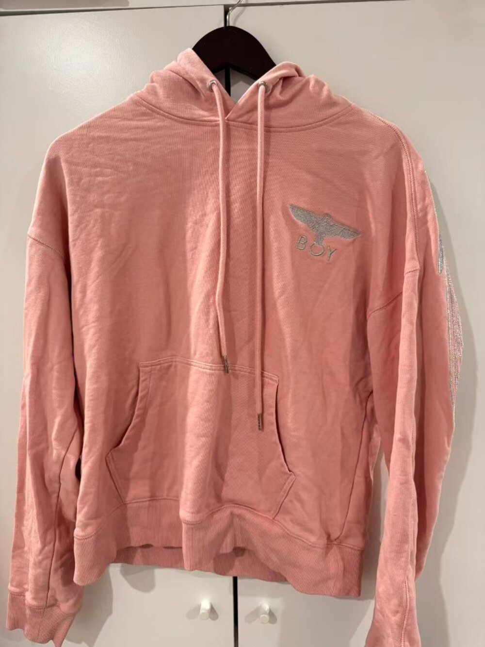 Pink BOY London Wings Hoodie